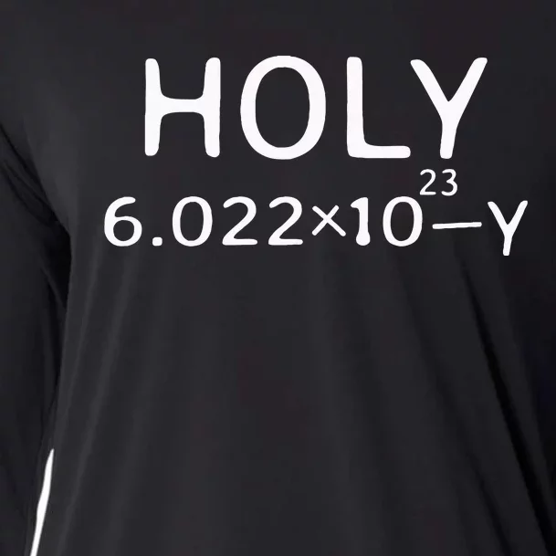 Holy Moley Avogadro Mole Carbon Funny Chemistry Cooling Performance Long Sleeve Crew