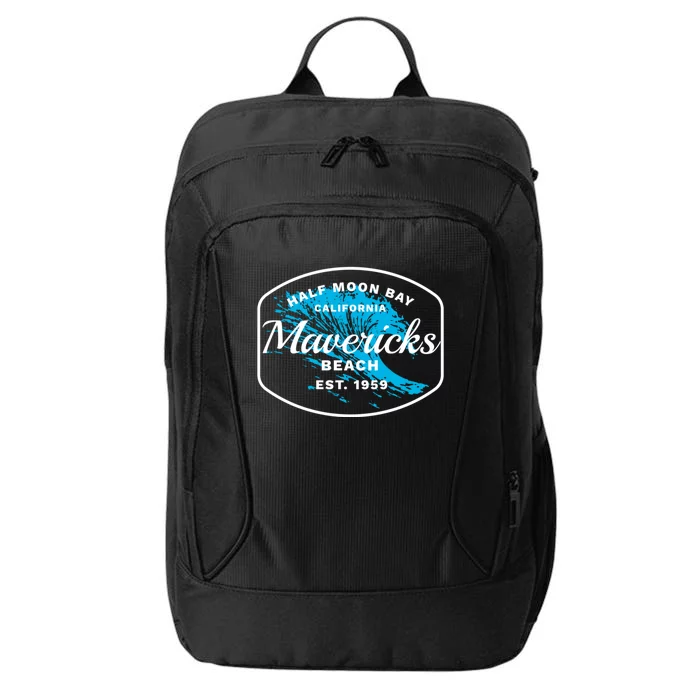 Half Moon Bay Mavericks Beach Surfing Gift Travel Gift City Backpack