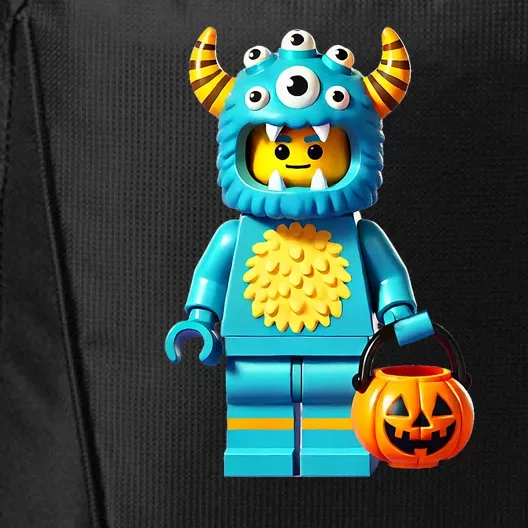 Halloween Master Builder Monster Building Blocks Bricks City Backpack