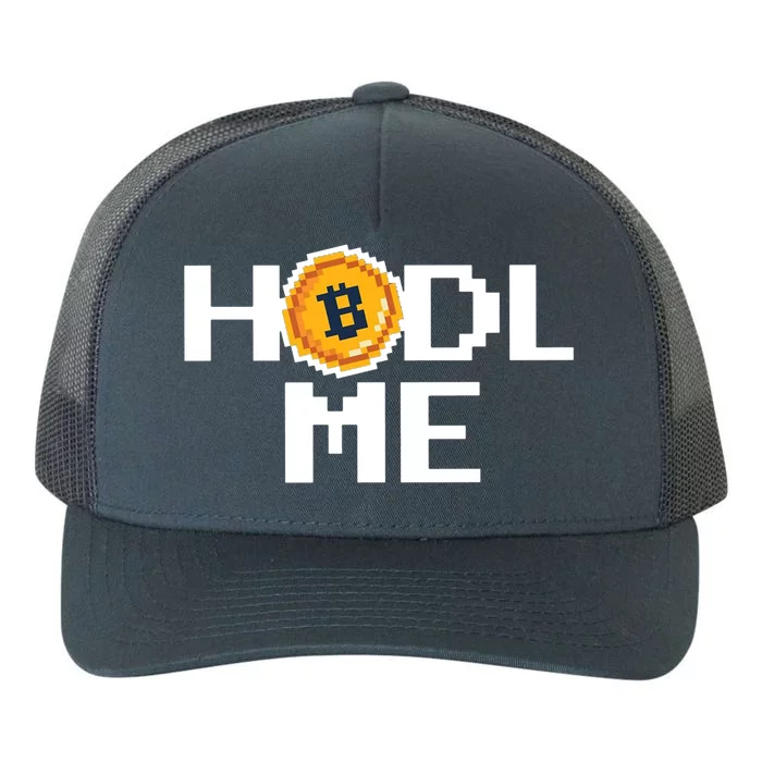 Hold Me Bitcoin Yupoong Adult 5-Panel Trucker Hat