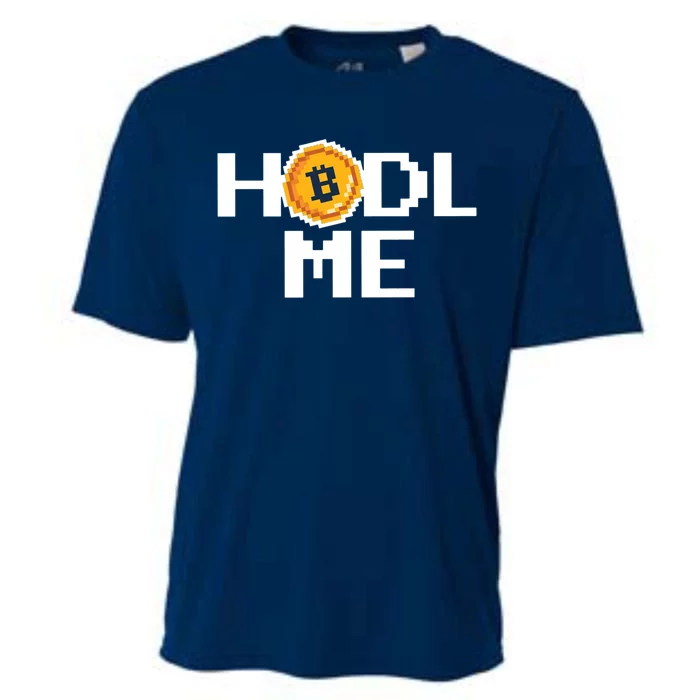 Hold Me Bitcoin Cooling Performance Crew T-Shirt