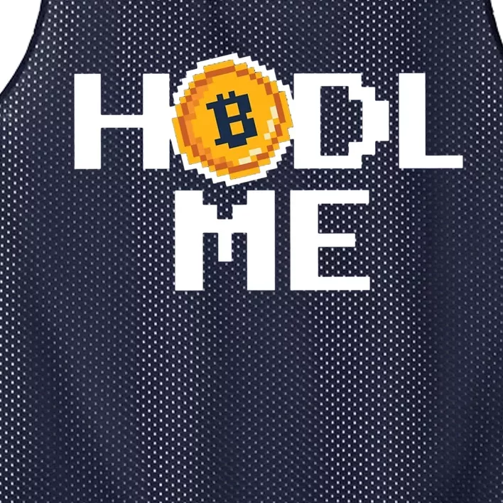 Hold Me Bitcoin Mesh Reversible Basketball Jersey Tank