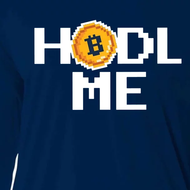 Hold Me Bitcoin Cooling Performance Long Sleeve Crew