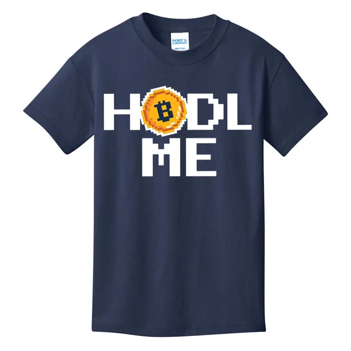 Hold Me Bitcoin Kids T-Shirt