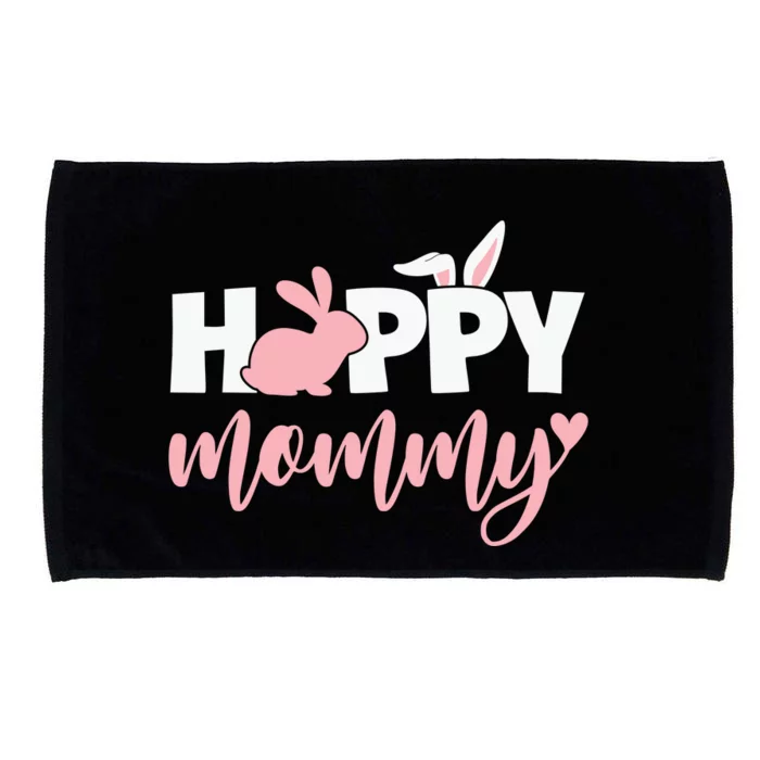 Happy Mommy Bunny Cute Holiday Microfiber Hand Towel