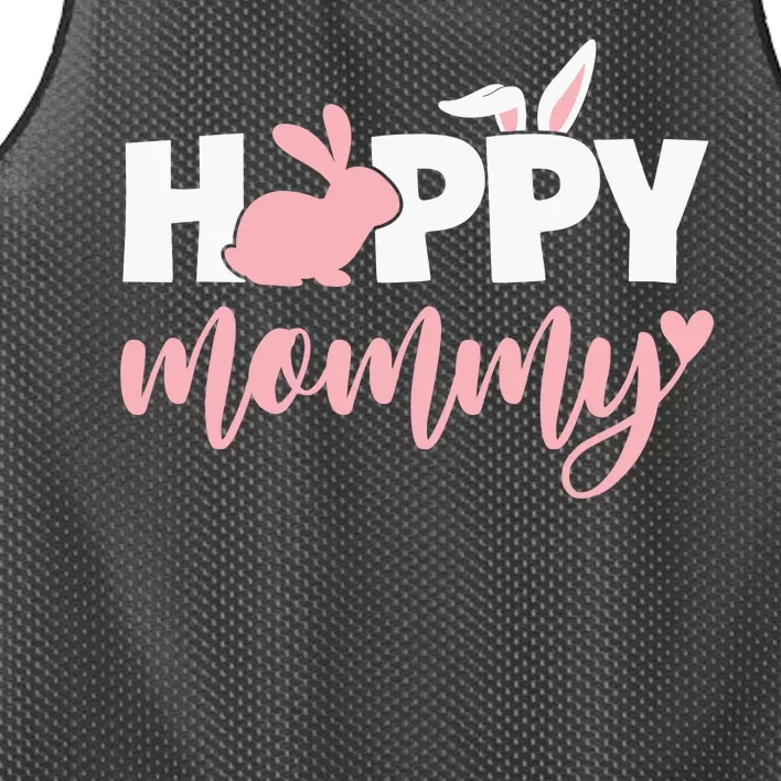 Happy Mommy Bunny Cute Holiday Mesh Reversible Basketball Jersey Tank