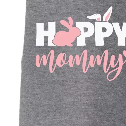 Happy Mommy Bunny Cute Holiday Doggie 3-End Fleece Hoodie