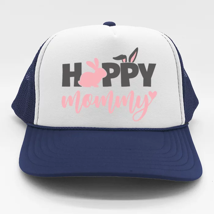 Happy Mommy Bunny Cute Holiday Trucker Hat