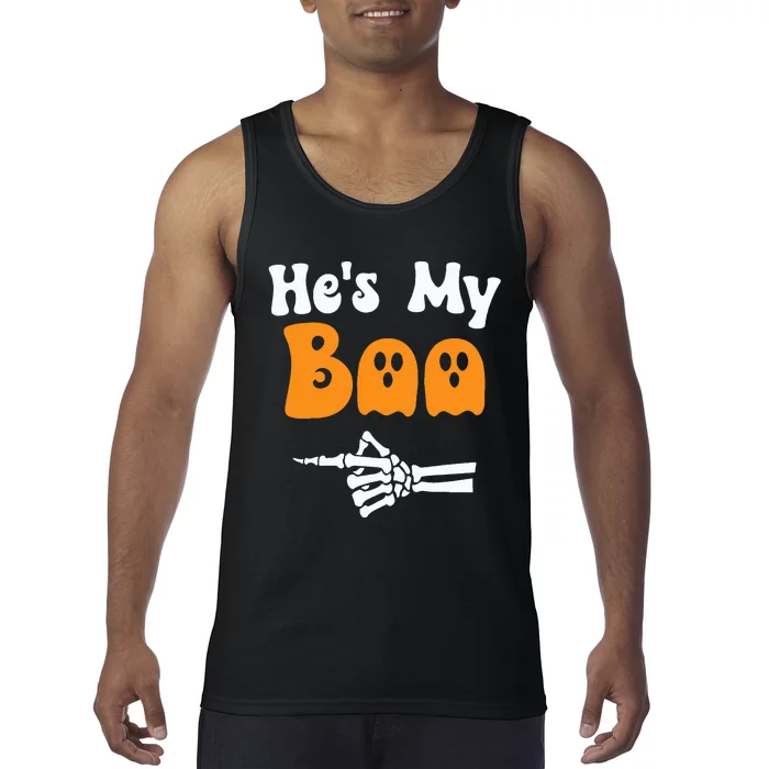 HeS My Boo Matching Halloween Pajama Couples HeS My Boo Tank Top