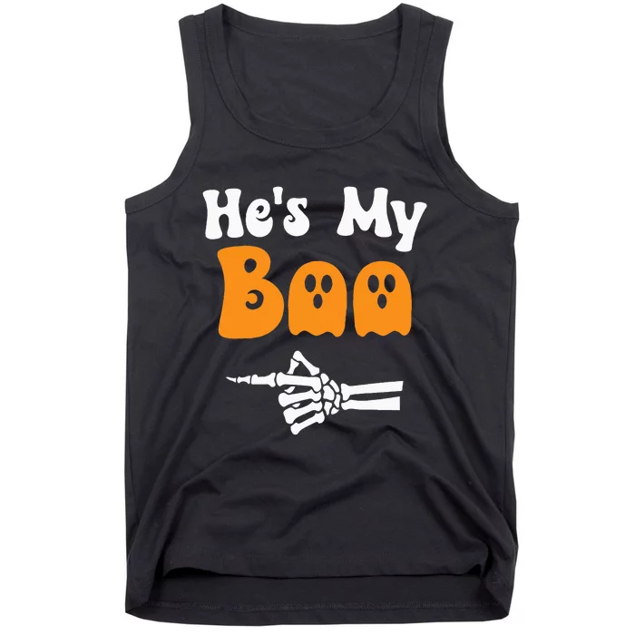 HeS My Boo Matching Halloween Pajama Couples HeS My Boo Tank Top