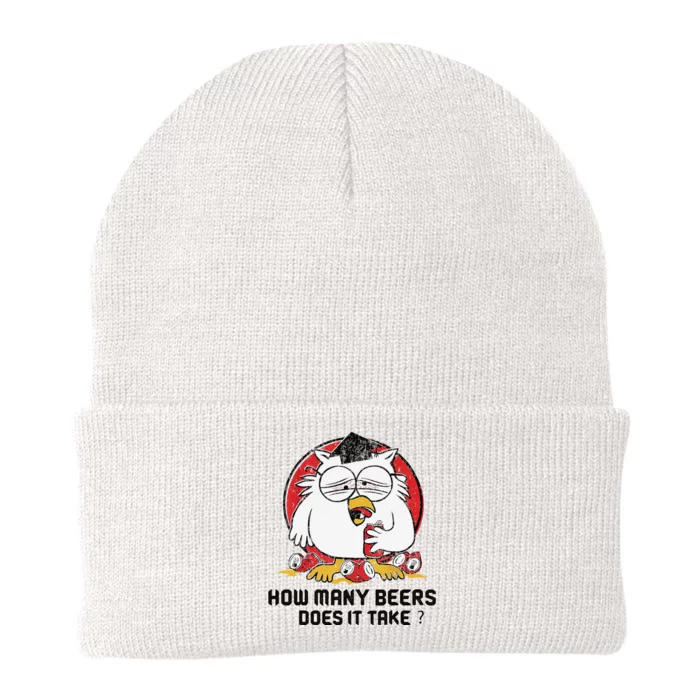 How Many Beers Does It Take Knit Cap Winter Beanie