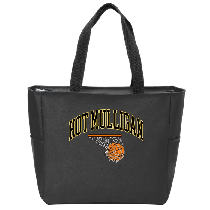 Hot Mulligan Basketball Zip Tote Bag