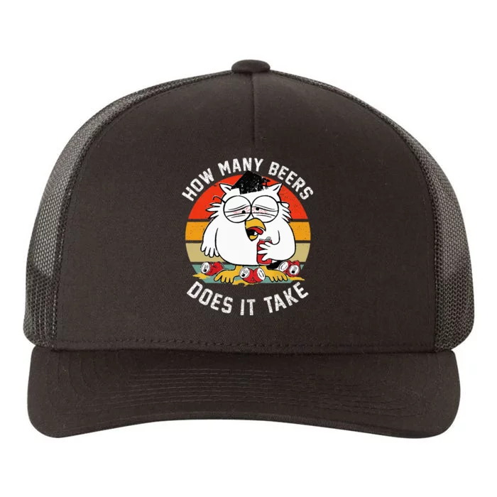 How Many Beers Does It Take Yupoong Adult 5-Panel Trucker Hat