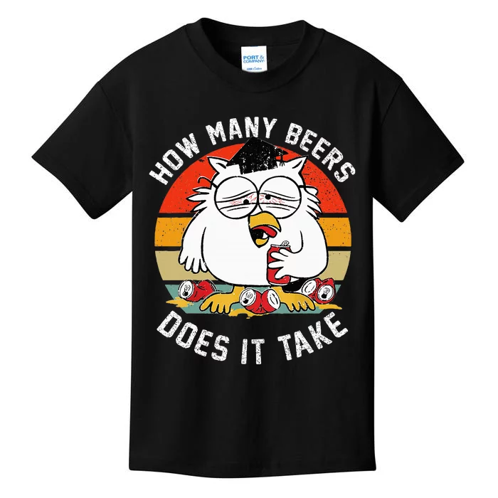 How Many Beers Does It Take Kids T-Shirt