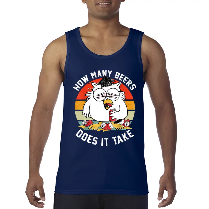 How Many Beers Does It Take Tank Top