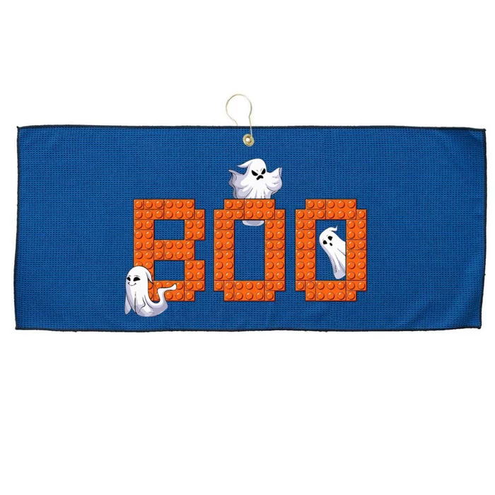 Halloween Master Builder Boo Ghost Building Blocks Bricks Large Microfiber Waffle Golf Towel