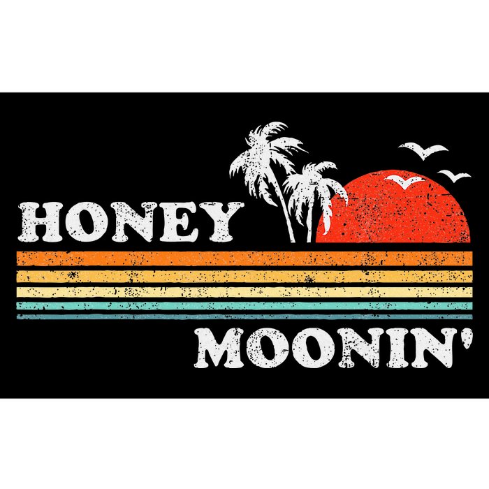 Honey Moonin Beach Honeymoon Vacation Bumper Sticker