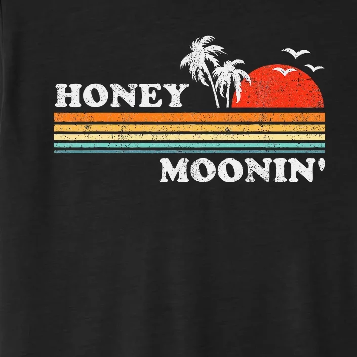 Honey Moonin Beach Honeymoon Vacation ChromaSoft Performance T-Shirt