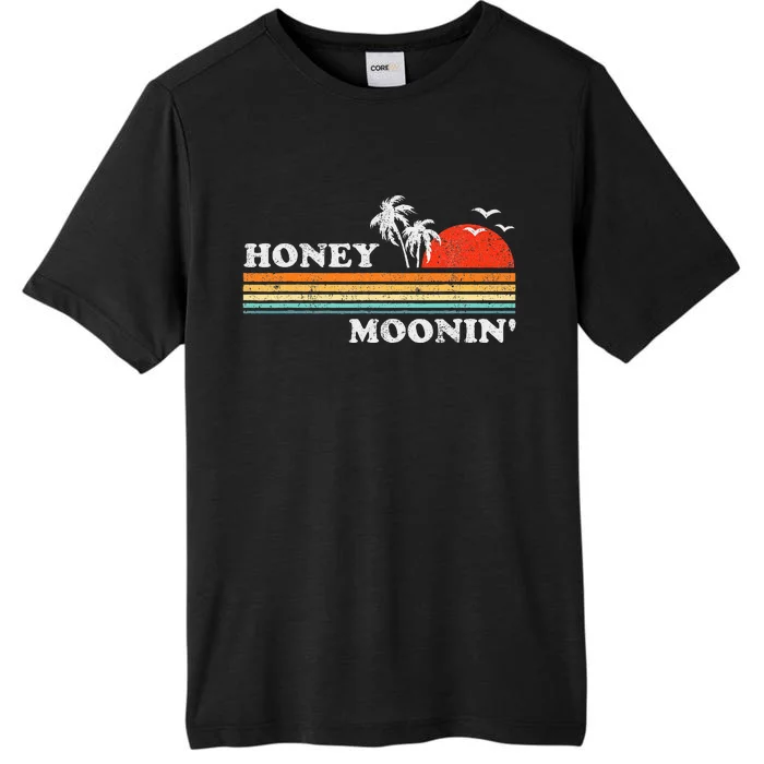 Honey Moonin Beach Honeymoon Vacation ChromaSoft Performance T-Shirt