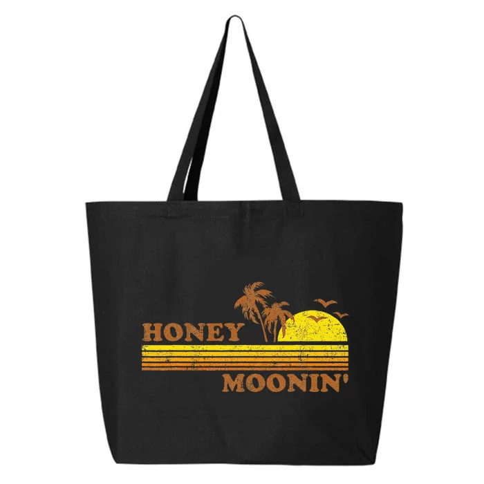 Honey Moonin Beach Honeymoon Vacation Women Couples Gift 25L Jumbo Tote