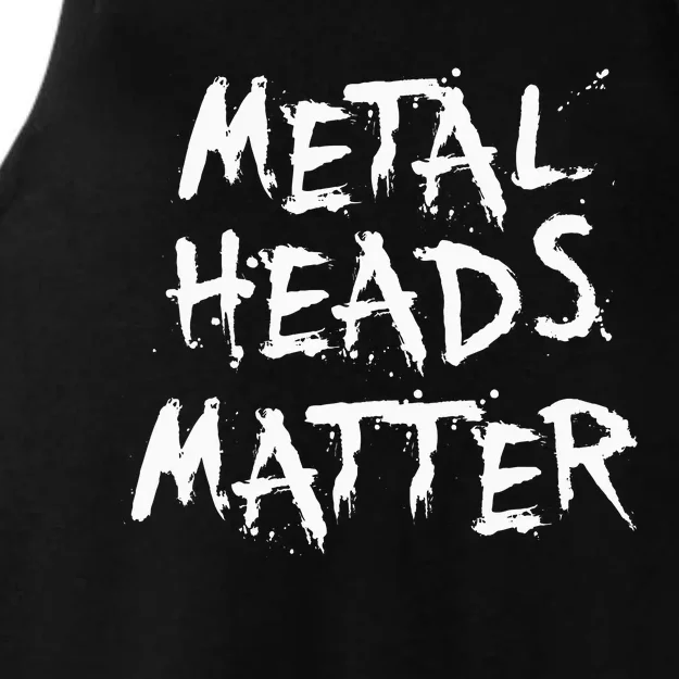 Heavy Metal Band Music Ladies Tri-Blend Wicking Tank