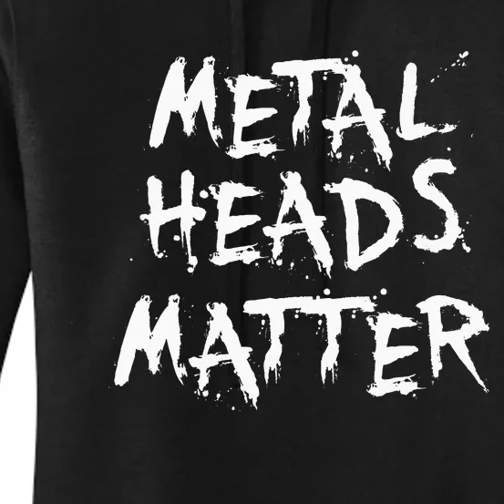 Heavy Metal Band Music Women's Pullover Hoodie