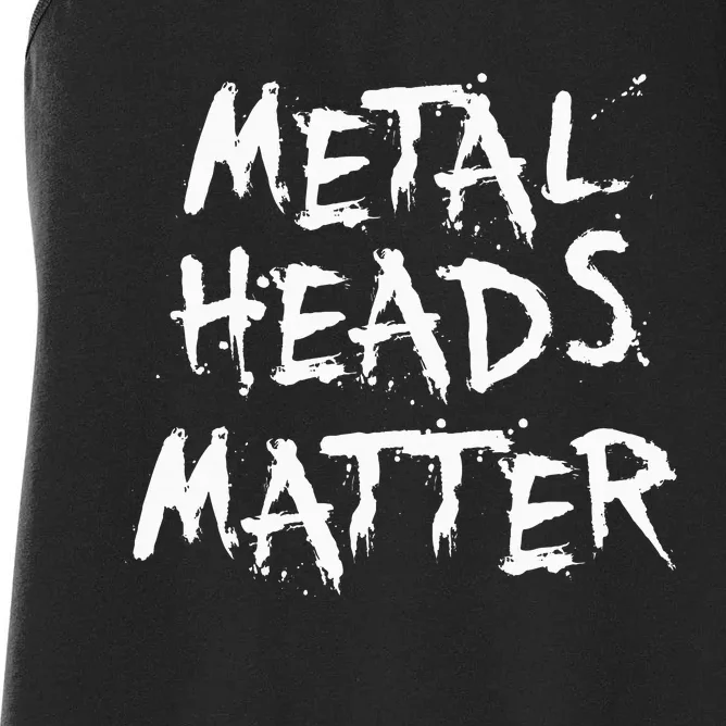 Heavy Metal Band Music Women's Racerback Tank