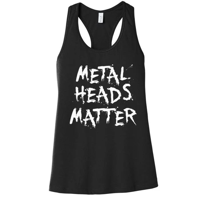 Heavy Metal Band Music Women's Racerback Tank