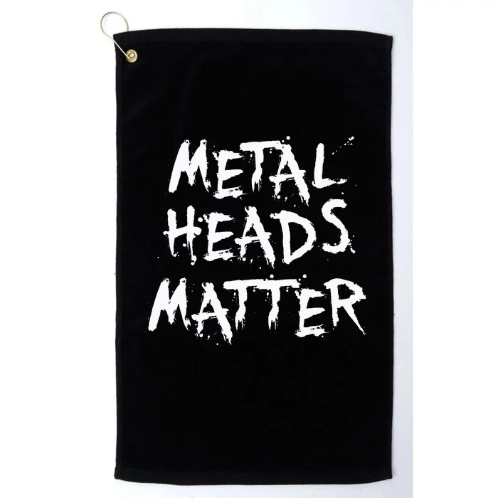 Heavy Metal Band Music Platinum Collection Golf Towel