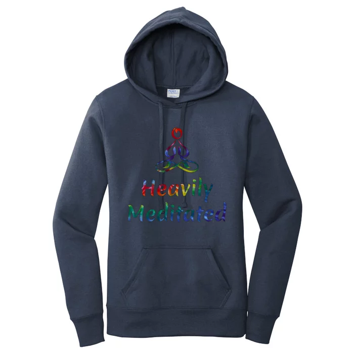 Heavily Meditated Buddha Namaste Om Gift Women's Pullover Hoodie