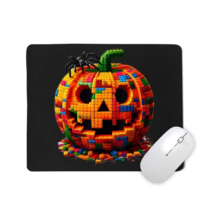 Halloween Master Builder Pumpkin Mousepad