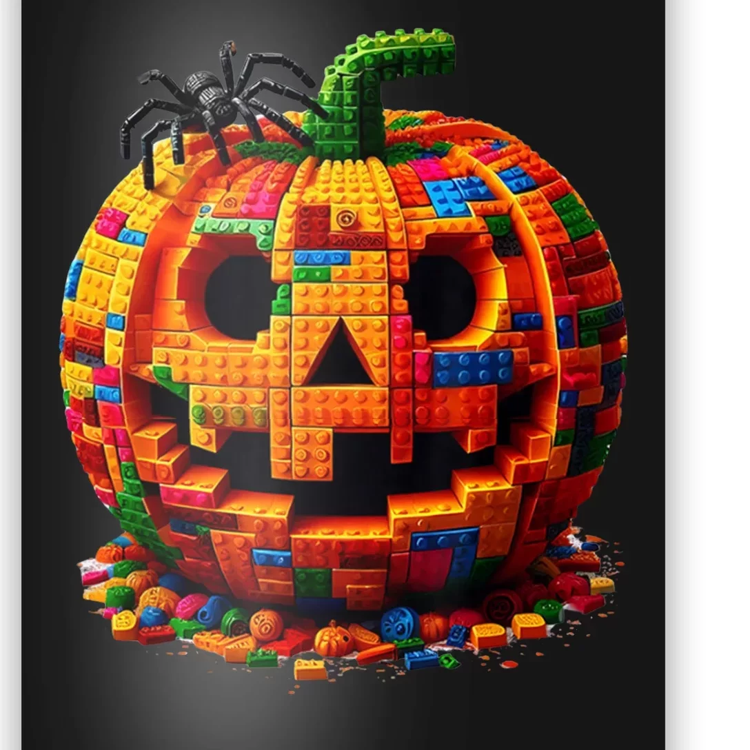 Halloween Master Builder Pumpkin Poster