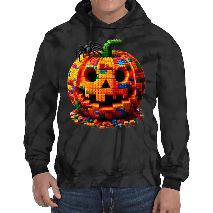 Halloween Master Builder Pumpkin Tie Dye Hoodie