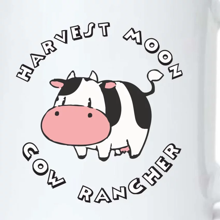 Harvest Moon Cow Rancher Black Color Changing Mug