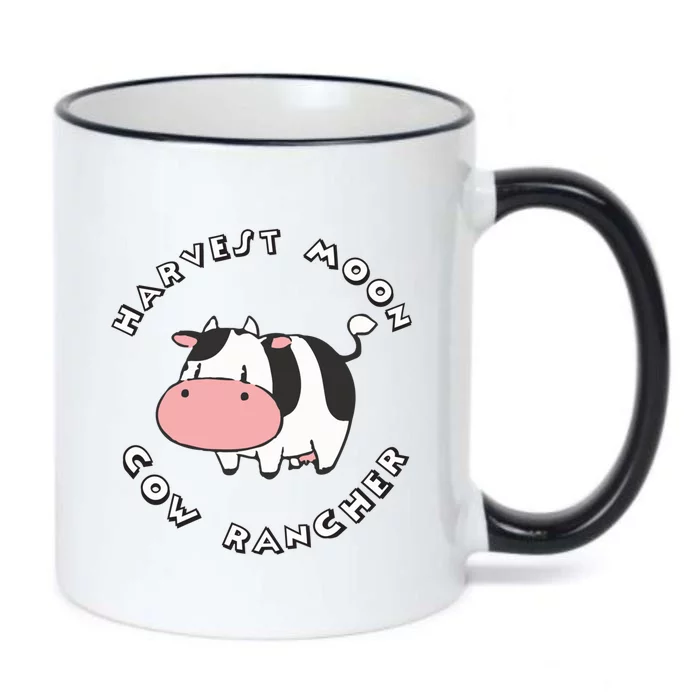 Harvest Moon Cow Rancher Black Color Changing Mug