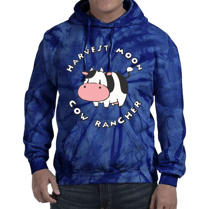 Harvest Moon Cow Rancher Tie Dye Hoodie