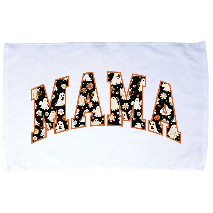 Halloween Mama  Costume Gift For Halloween Microfiber Hand Towel