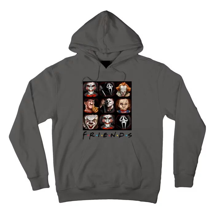 Horror Movie Characters Scary Halloween Hoodie