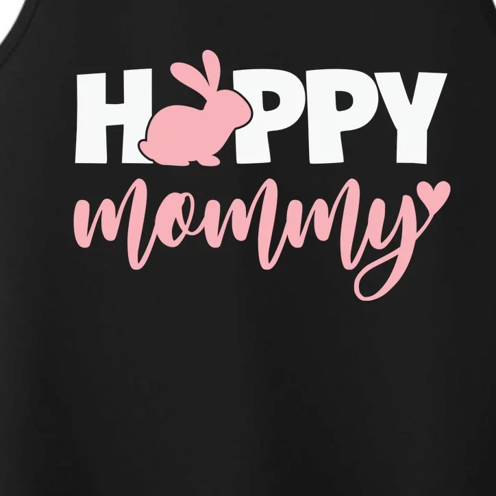 Happy Mommy Cute Bunny Performance Tank