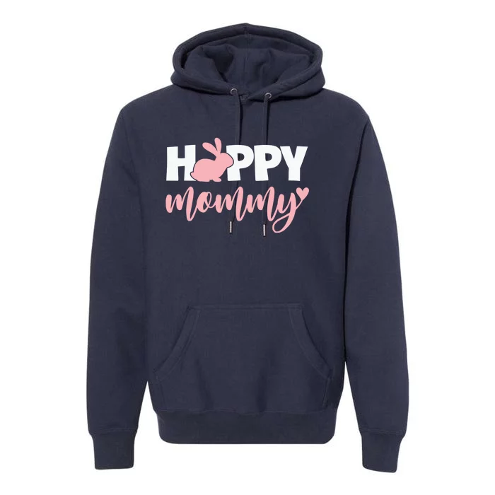 Happy Mommy Cute Bunny Premium Hoodie