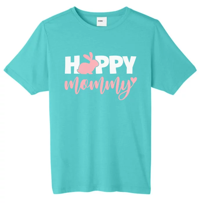 Happy Mommy Cute Bunny ChromaSoft Performance T-Shirt