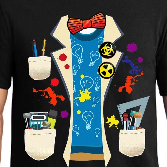 Halloween Mad Chemist Scientist DIY Costume Physics Science Pajama Set