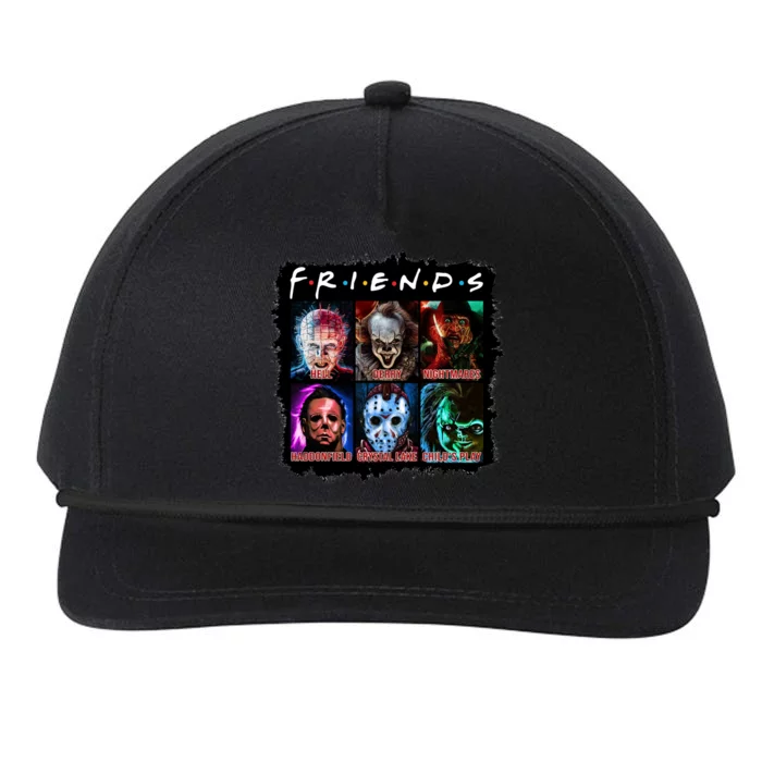 Horror Movie Character Halloween Friends Horror Fan Gift Snapback Five-Panel Rope Hat