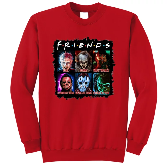 Horror Movie Character Halloween Friends Horror Fan Gift Sweatshirt