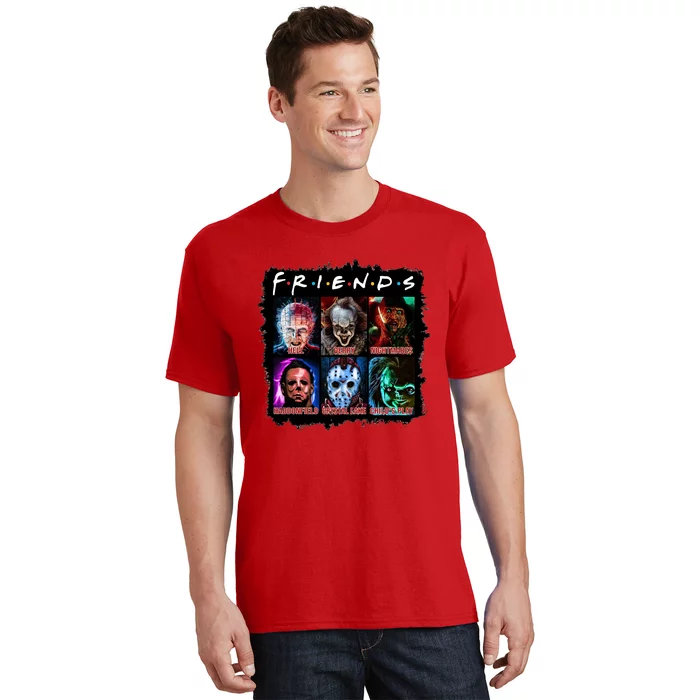 Horror Movie Character Halloween Friends Horror Fan Gift T-Shirt