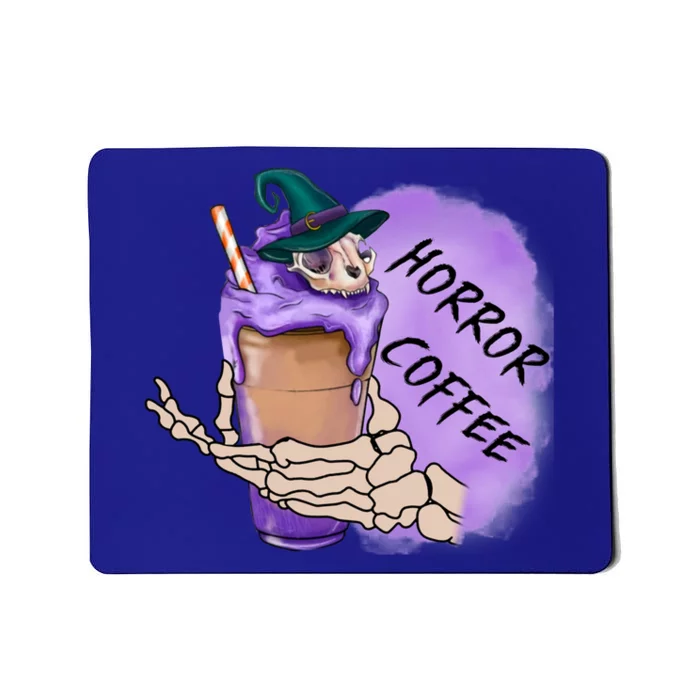 Horror Movie Coffee Fall Scary Movies Coffee Spooky Season Gift Mousepad