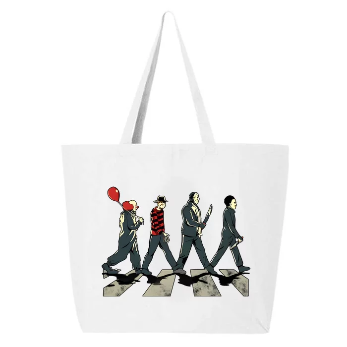 Horror Movie Characters Abbey Road Halloween Horror Nigh 25L Jumbo Tote