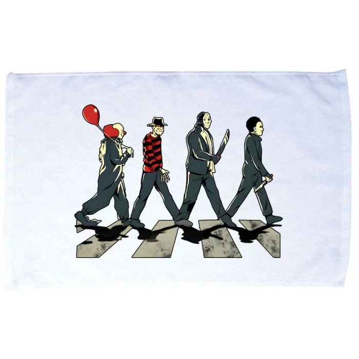 Horror Movie Characters Abbey Road Halloween Horror Nigh Microfiber Hand Towel