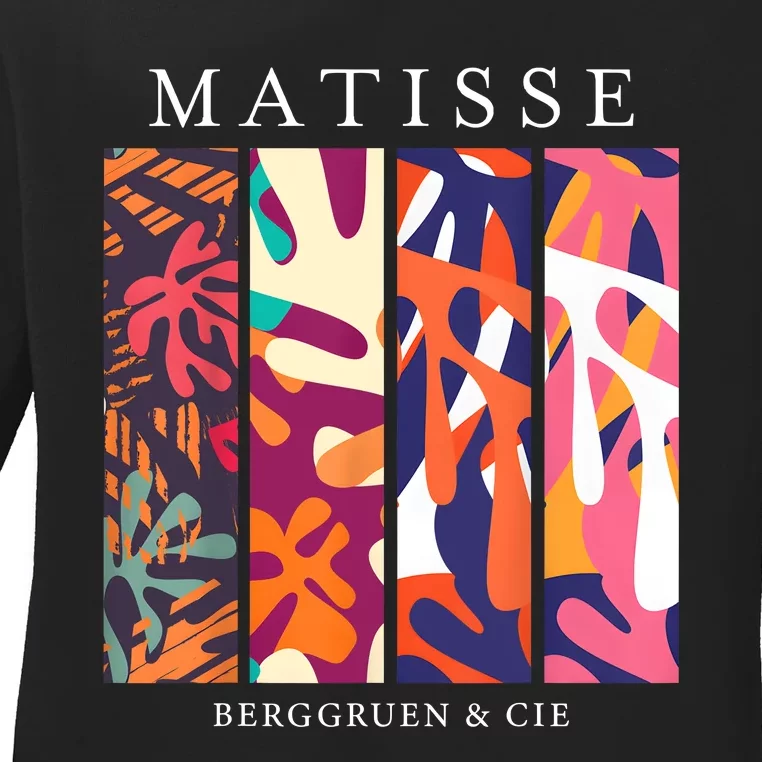 Henri Matisse Cut Outs Art Lover Teachers Ladies Long Sleeve Shirt