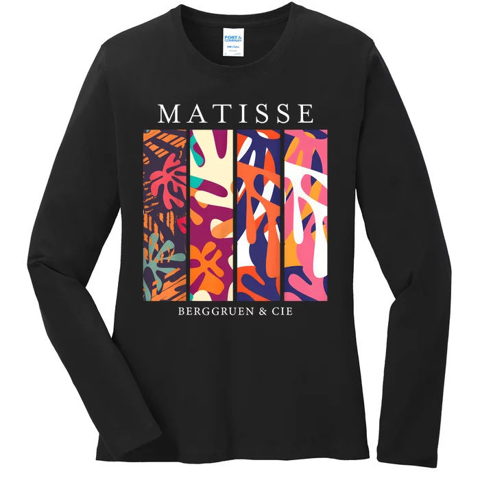 Henri Matisse Cut Outs Art Lover Teachers Ladies Long Sleeve Shirt